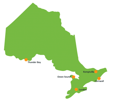 Revised map for web-site